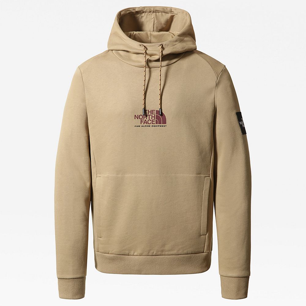 The North Face Hoodie Mens Australia - The North Face Fine Alpine Khaki (YFT-197253)